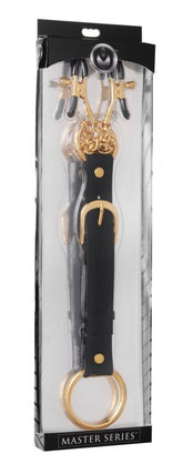 Penitentiary Nipple Clamps and Cock Ring Set Nipple and Clit Clamps