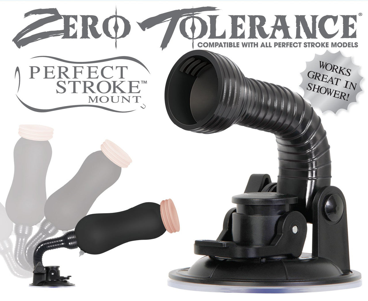 Zero Tolerance Perfect Stroke Mount Suction Cup Holder Masturbators and Strokers