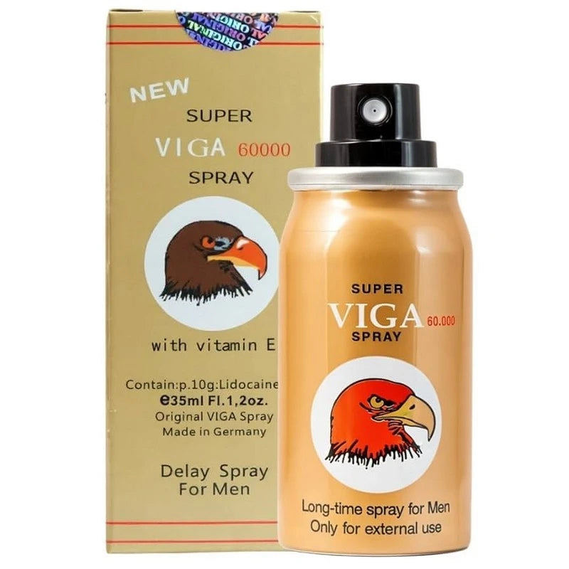 Super Viga 60000 Delay Spray Delay and Excite Sprays