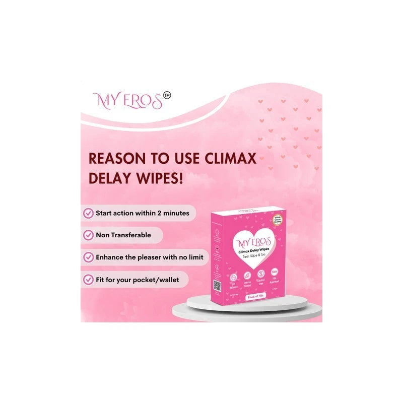 999 Delay Wipes Per Unit Delay and Excite Sprays