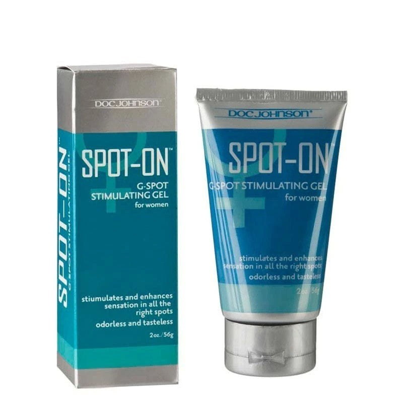Doc Johnson Spot On G Spot Stimulating Gel For Women 2oz Delay and Excite Sprays
