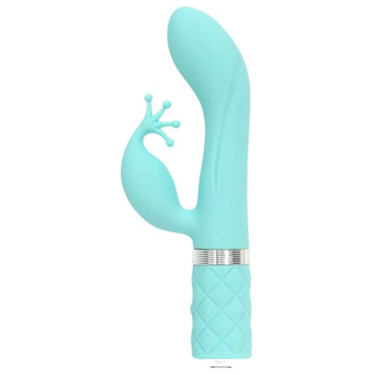 Pillow Talk Kinky Clitoral and G-spot Vibrator Clit Ticklers and Pulsators