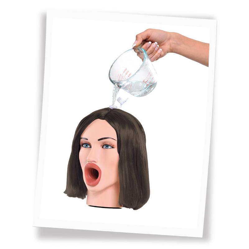 Pipedream Extreme Hot Water Face Fucker! Brunette Stroker Masturbators and Strokers