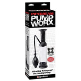 Pump Worx Vibrating Waterproof Suction Cup Penis Pump Pumps, Extenders and Sleeves