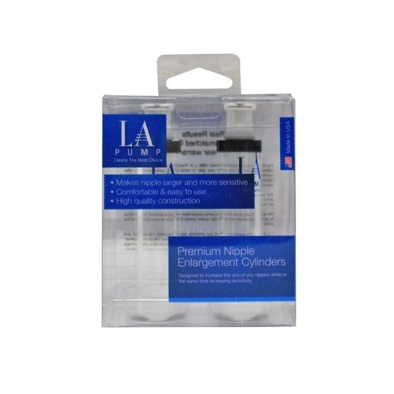 LA Pump Nipple Cylinders In Deluxe Packaging Breast and Nipple Toys