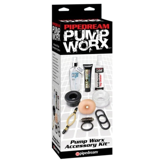 Pump Worx Male Sex Toys Accessory Kit - Pumps, Extenders and Sleeves