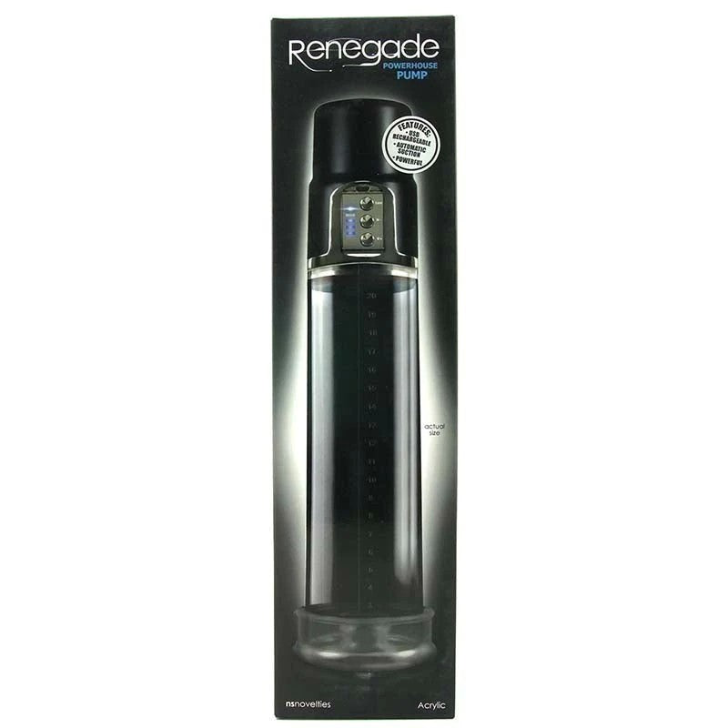 Renegade Rechargeable Pleasure Amplifier - Elevate Your Experience Pumps, Extenders and Sleeves