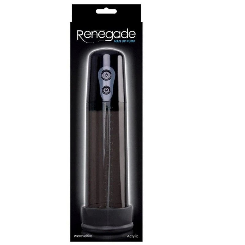 Renegade Man Up Pump Black - Pumps, Extenders and Sleeves
