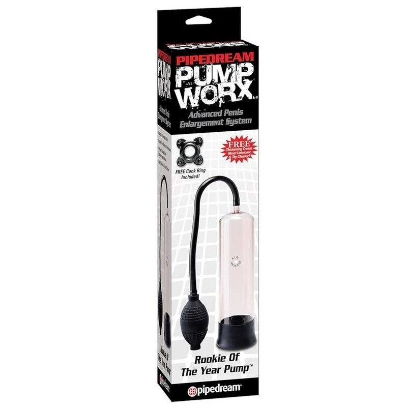 Pump Worx Rookie Of The Year Mens Cock Pump Pumps, Extenders and Sleeves