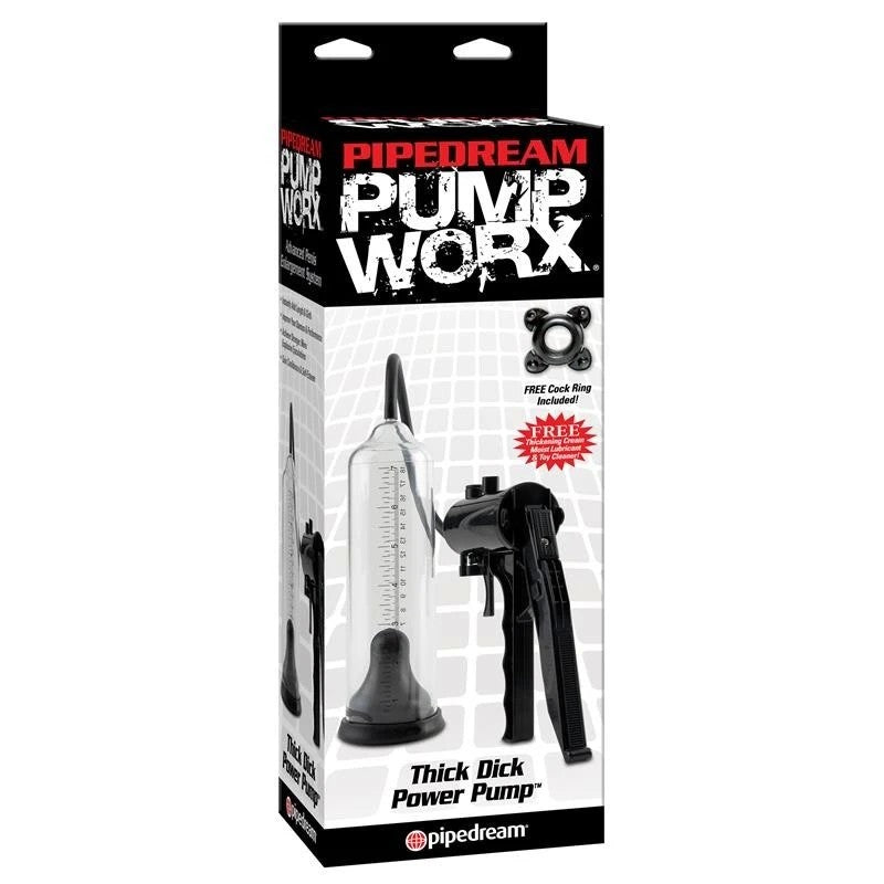 Pump Worx Thick Dick Enlargement Power Pump Pumps, Extenders and Sleeves