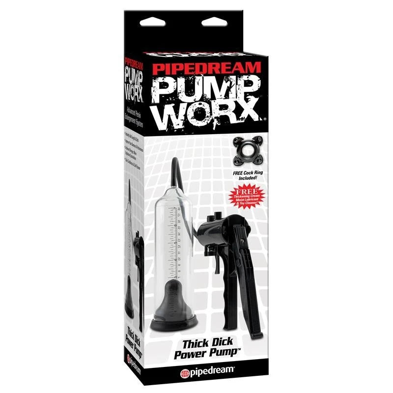 Pump Worx Thick Dick Enlargement Power Pump Pumps, Extenders and Sleeves