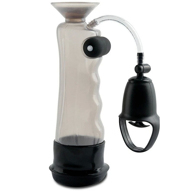 Pump Worx Vibrating Sure Grip Shower Penis Pump Pumps, Extenders and Sleeves