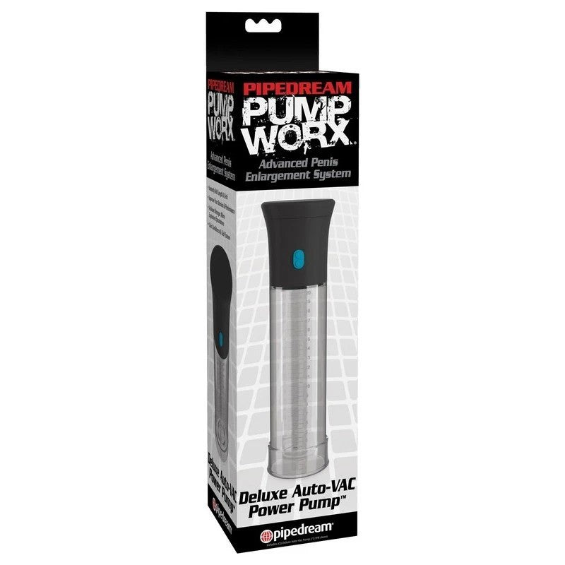 Pump Worx Deluxe Auto Vac Penis Enlargement Pump Pumps, Extenders and Sleeves