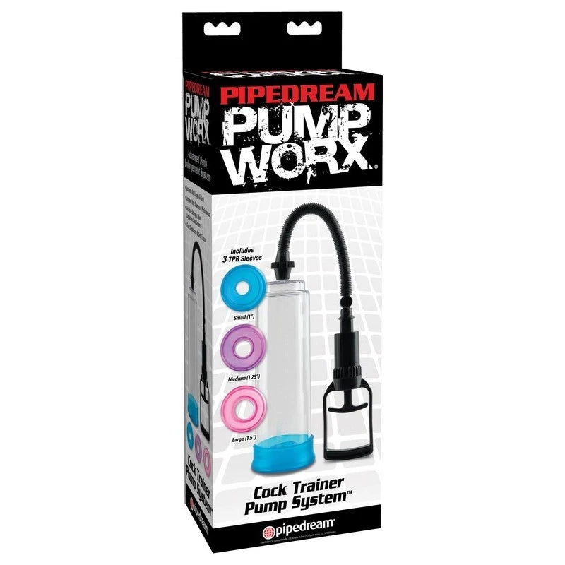 Pump Worx Cock Trainer Male Penis Pump System Pumps, Extenders and Sleeves