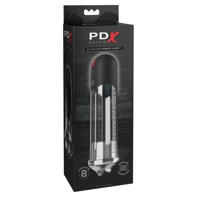 PDX Elite Blowjob Power Male Penis Enlargement Pump Pumps, Extenders and Sleeves