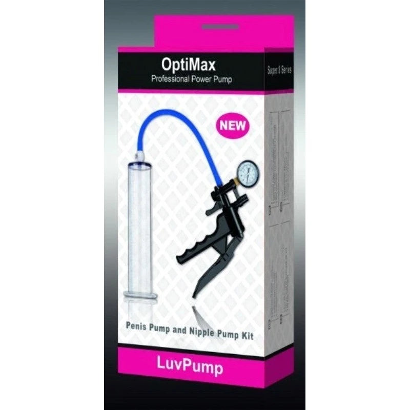 OptiMax Professional Power Pump with Gauge Pumps, Extenders and Sleeves