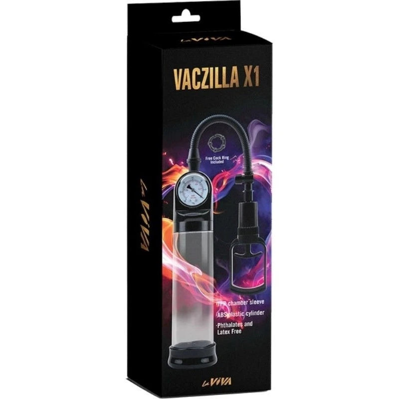 LaViva Vaczilla X1 Penis Enlargement Pump Pumps, Extenders and Sleeves