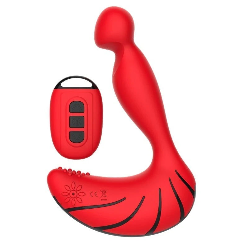 Conch Prostate Vibe - Dual Stimulation, 10 Functions for Electrifying Sensations Prostate Toys