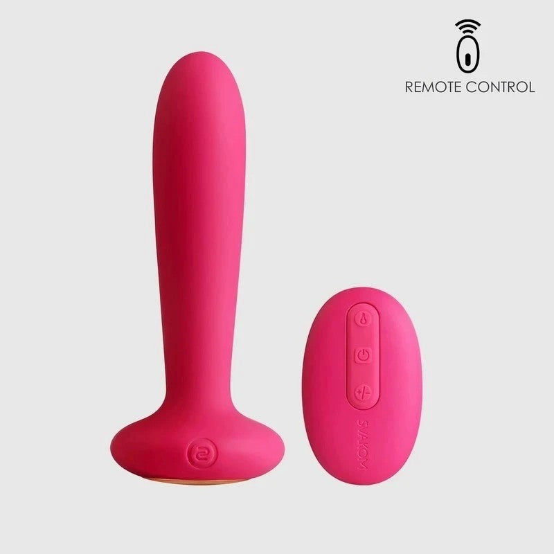 Svakom Primo Warming Remote Controlled Anal Plug Vibrator Prostate Toys
