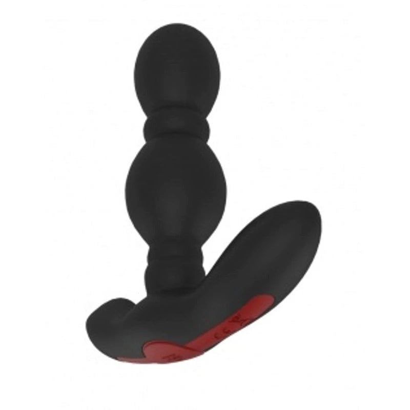 Figo Vibrating Butt Plug Black Butt Plugs