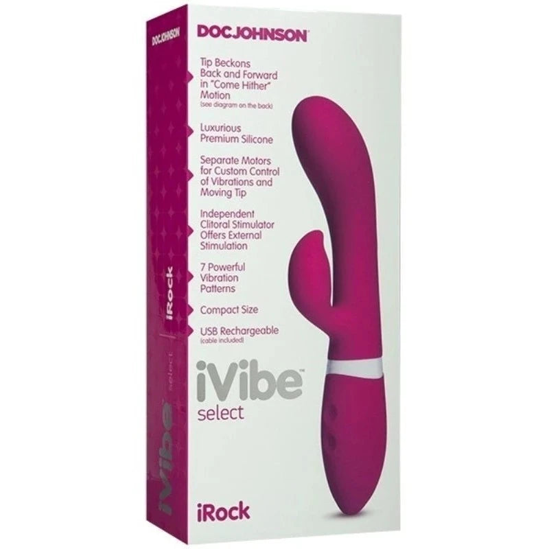 iVibe iRock - Dual Stimulation Luxury Massager Rabbit Vibrators