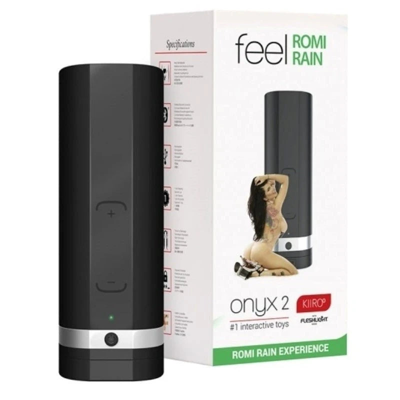 Kiiroo ONYX 2 Romi Rain Experience Masturbators and Strokers
