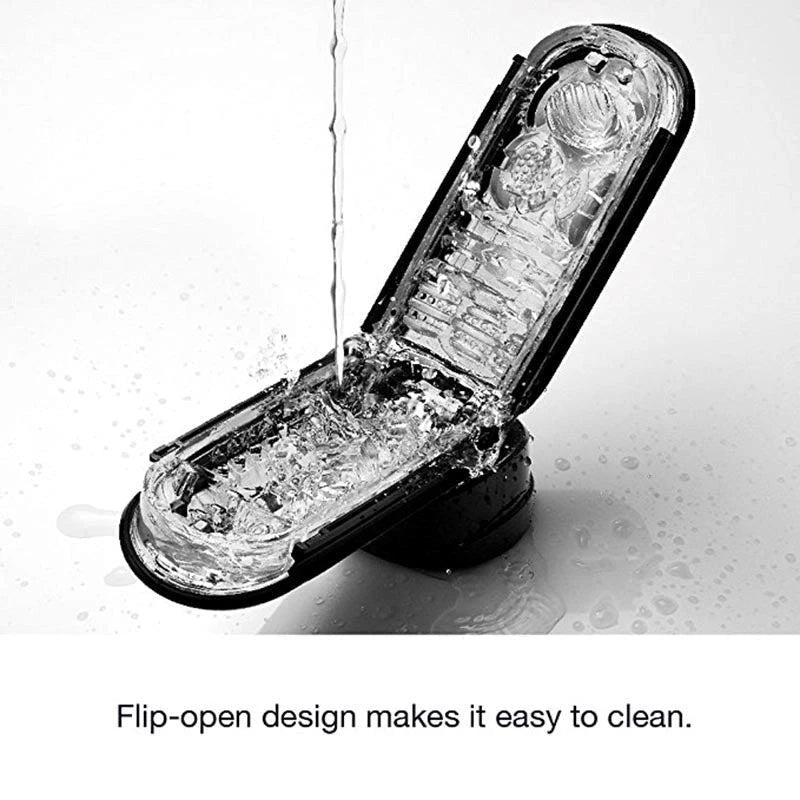 Tenga Flip Zero Black Extra Strong Masturbators and Strokers