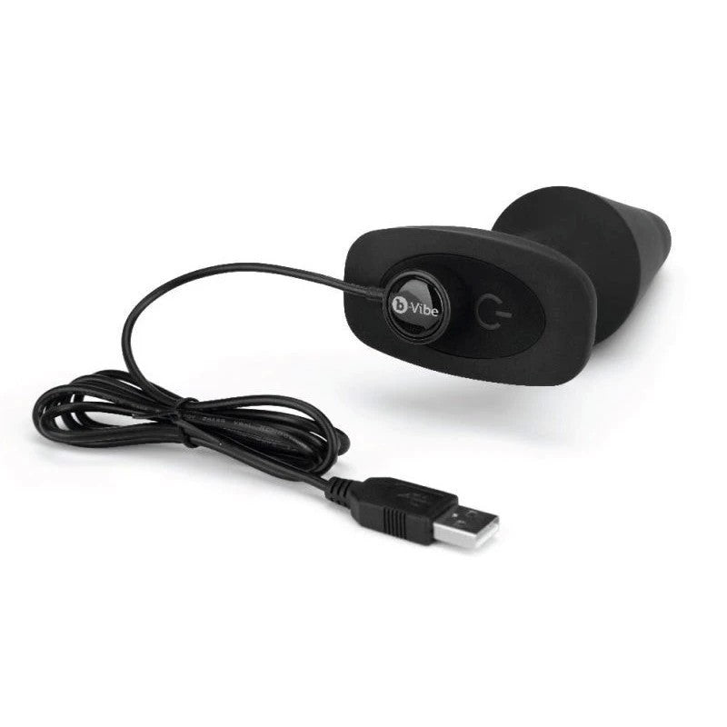 B-Vibe Rimming Plug XL - Powerful Vibrations and Unique Rimming Beads Anal Vibrators