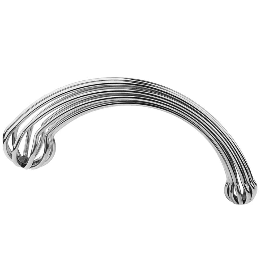 Stainless Steel Delight - Curved Design for Targeted Stimulation Steel Sex Toys