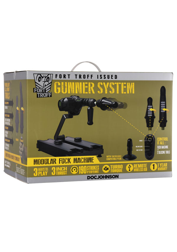 Doc Johnson Fort Troff Gunner System 3 In 1 Fuck Machine Sex Machines