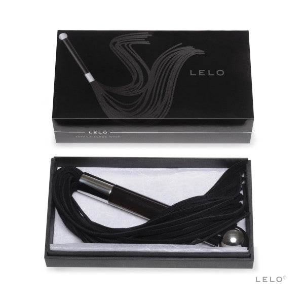 Lelo Sensua Suede Bondage Play Whip Whips And Crops