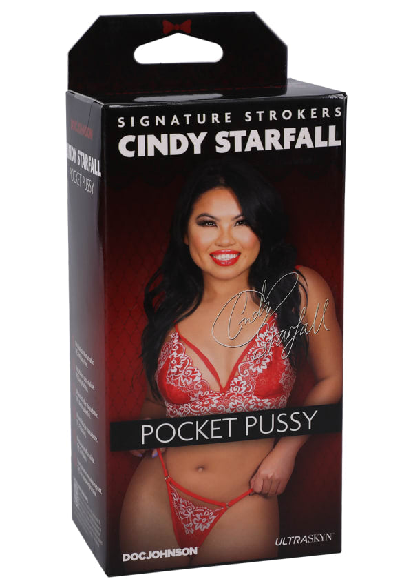 Doc Johnson Signature Strokers Cindy Starfall Pocket Pussy Masturbators and Strokers