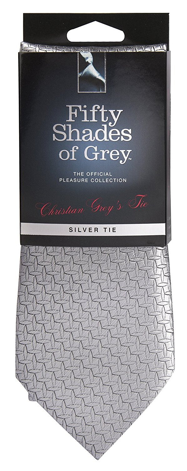 Christian Grey's Silver Tie Fancy Dress Ups