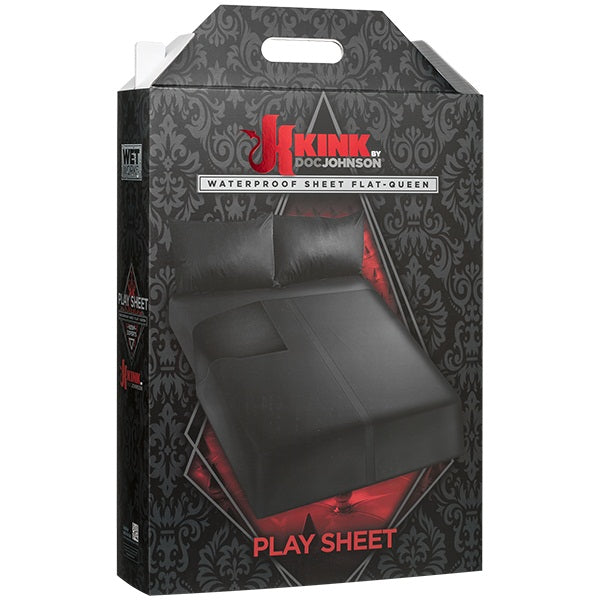 Kink Wet Works Waterproof Bedding Flat Black Sex Furniture