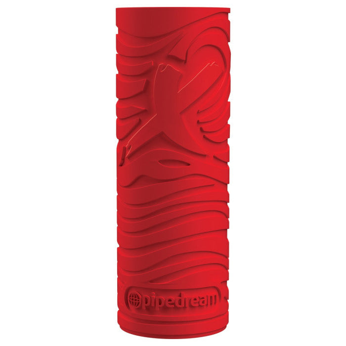 PDX Elite EZ Grip Squeezable Male Stroker Red Masturbators and Strokers
