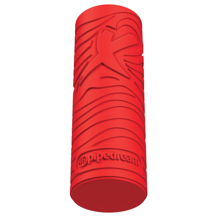 PDX Elite EZ Grip Squeezable Male Stroker Red Masturbators and Strokers