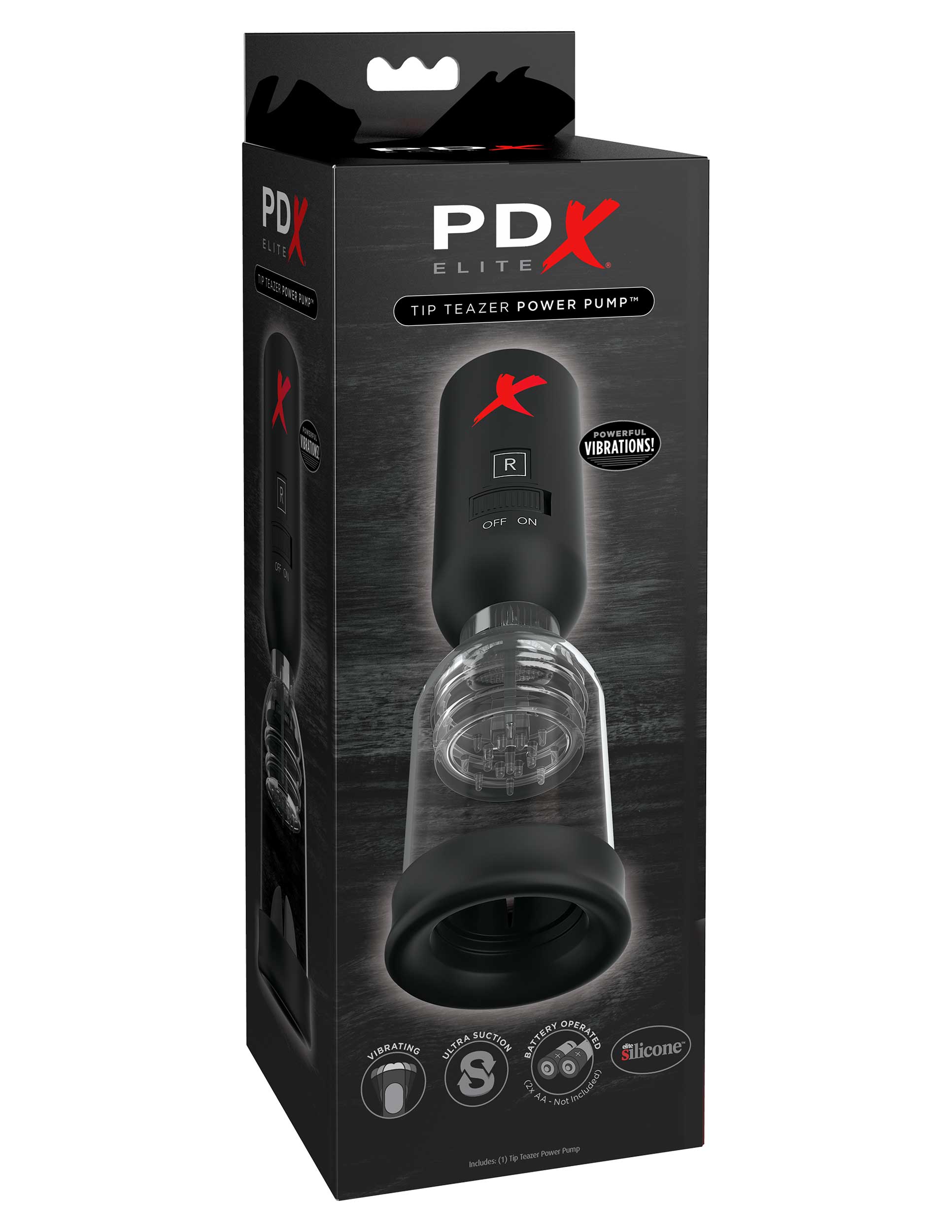 PDX Elite Tip Teazer Power Male Penis Pump Pumps, Extenders and Sleeves
