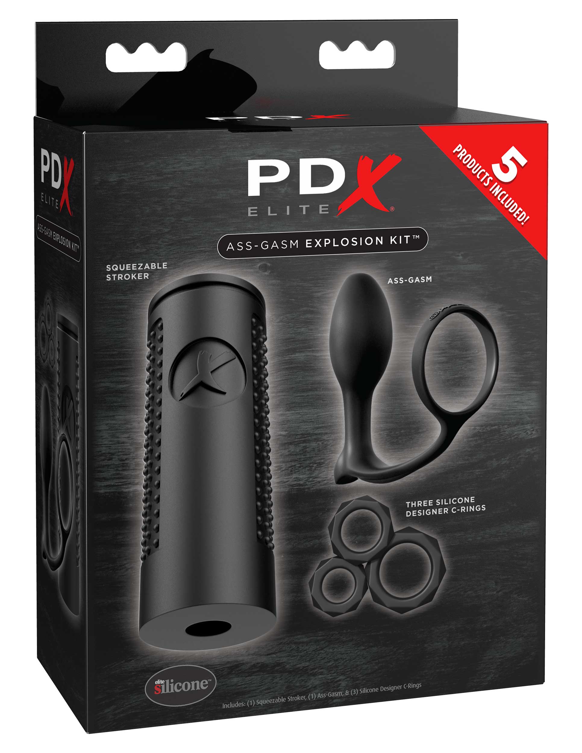 PDX Elite Ass-Gasm Explosion Adult Toy Kit Sex Kits