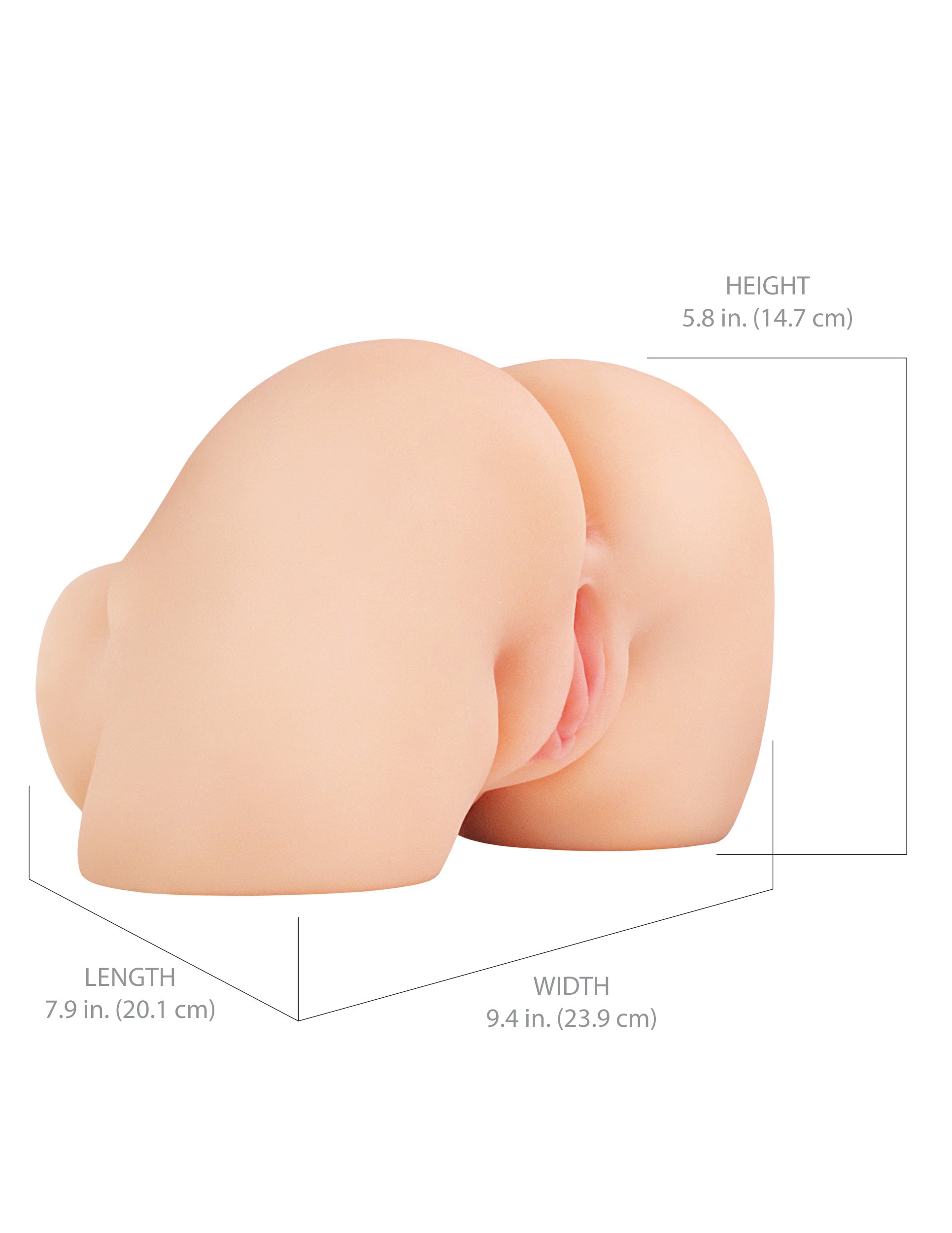 PDX Elite Shake That Ass Vibrating Mega Male Masturbator Masturbators and Strokers