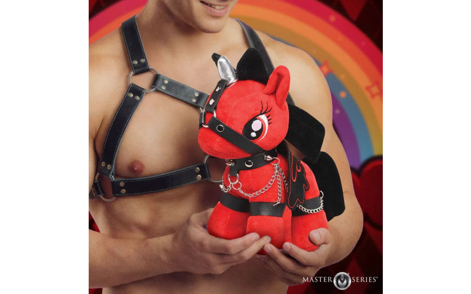 XR Brands Scarlet Chainheart Bondage Pony Party Gifts and Novelties