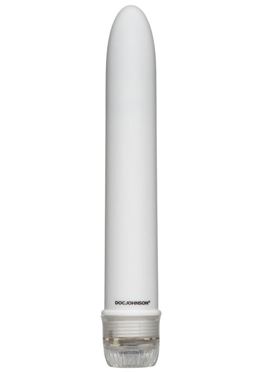Doc Johnson White Nights Velvet Touch Bullet Vibrator - Bullet Vibrators