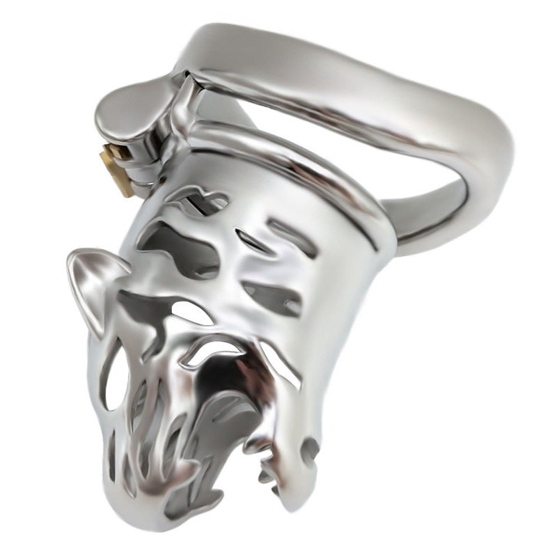 Ridem Tiger Silver Cock Cage Male Chastity