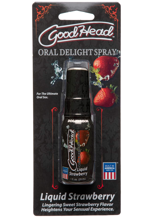 Doc Johnson Goodhead Oral Delight Lickable Spray Delay and Excite Sprays