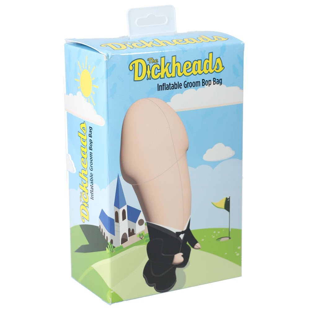 Shots Toys S LINE The Dickheads Groom Bop 100 cm Inflatable Penis Punching Bag Party Gifts and Novelties