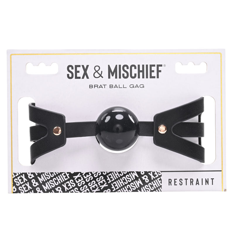 S&M Brat Ball Gag Bondage Gags and Bits