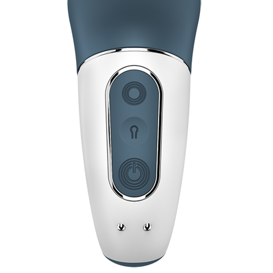 Satisfyer Air Pump Booty 2 Anal Vibrator Dark Grey Anal Vibrators