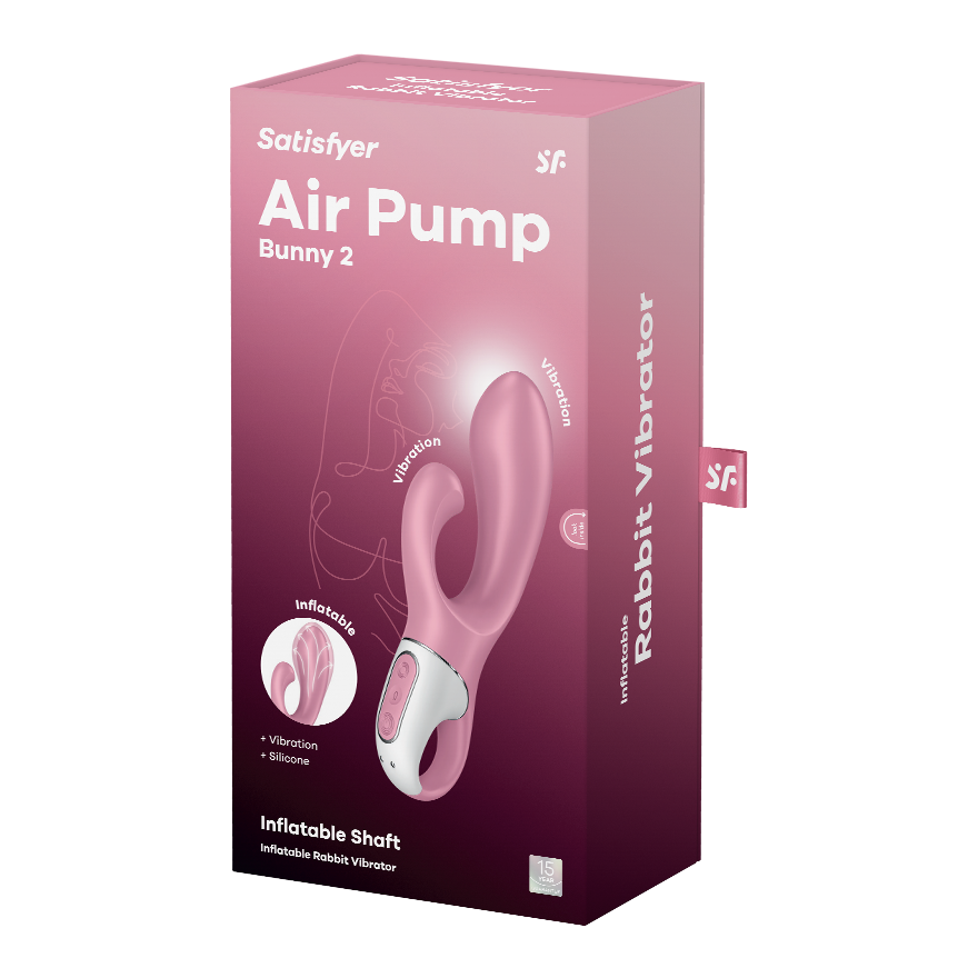 Satisfyer Air Pump Bunny 2 G Spot Rabbit Vibrator Rabbit Vibrators