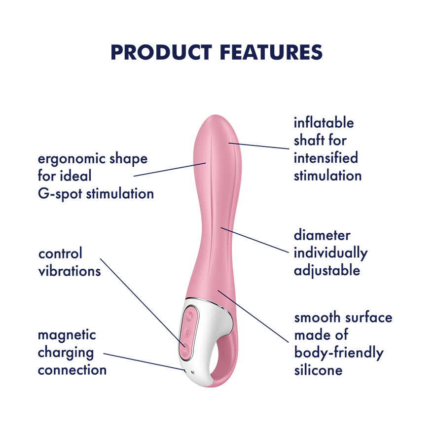 Satisfyer Air Pump 12 Functions G Spot Vibrator 2 G-Spot Vibrators