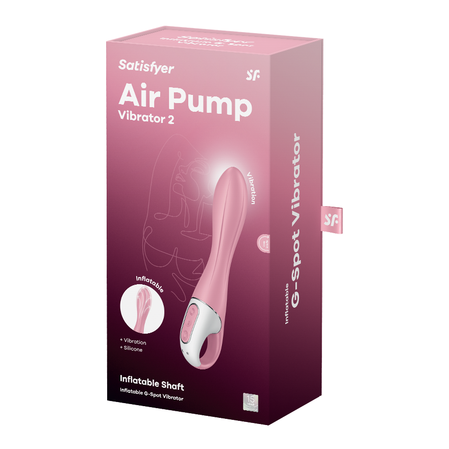 Satisfyer Air Pump 12 Functions G Spot Vibrator 2 G-Spot Vibrators