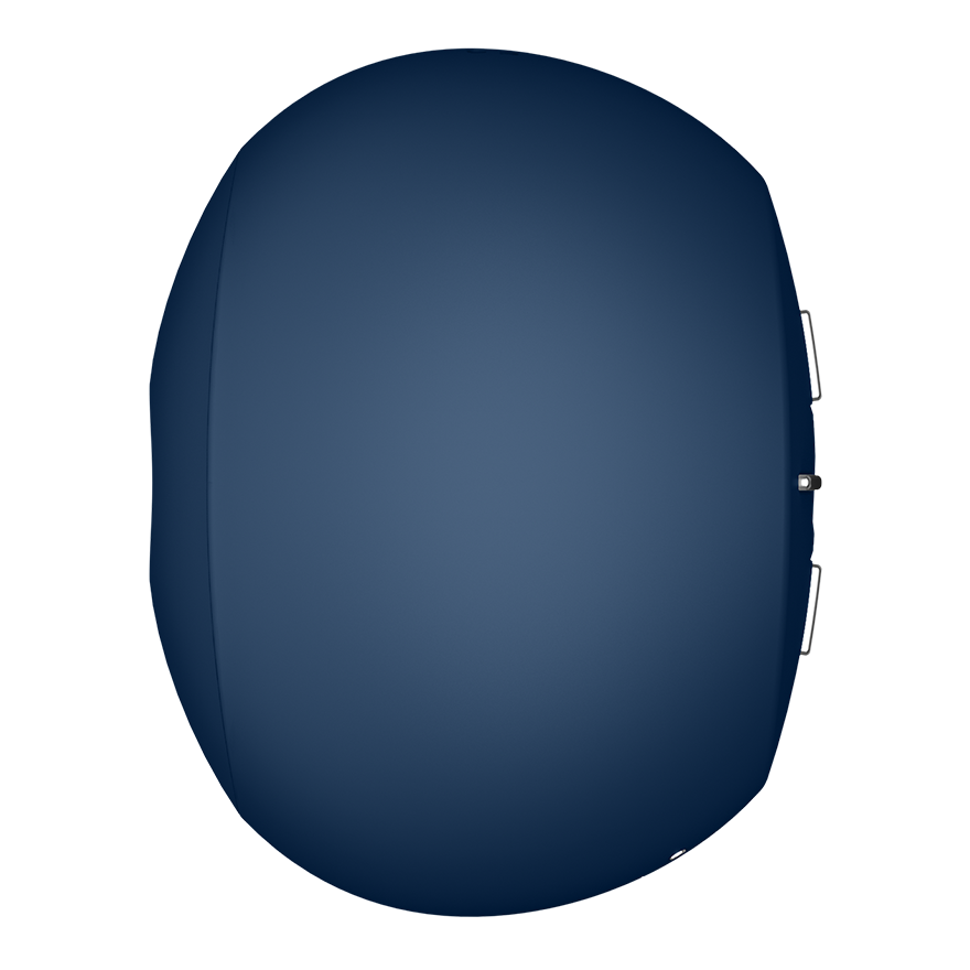 Satisfyer Air Power 4 USB Rechargeable Air Pulse Stimulator Navy Blue Clit Ticklers and Pulsators